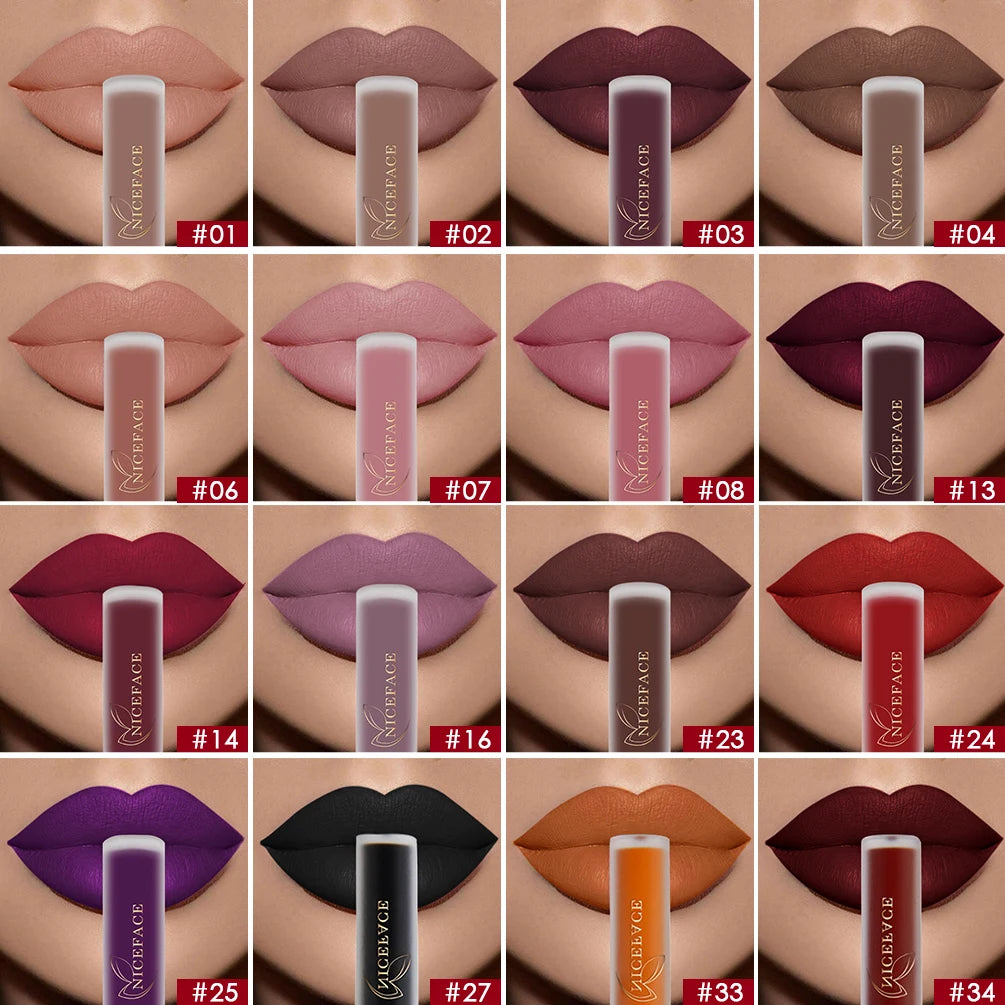 Matte Liquid Lipstick Waterproof Long Lasting