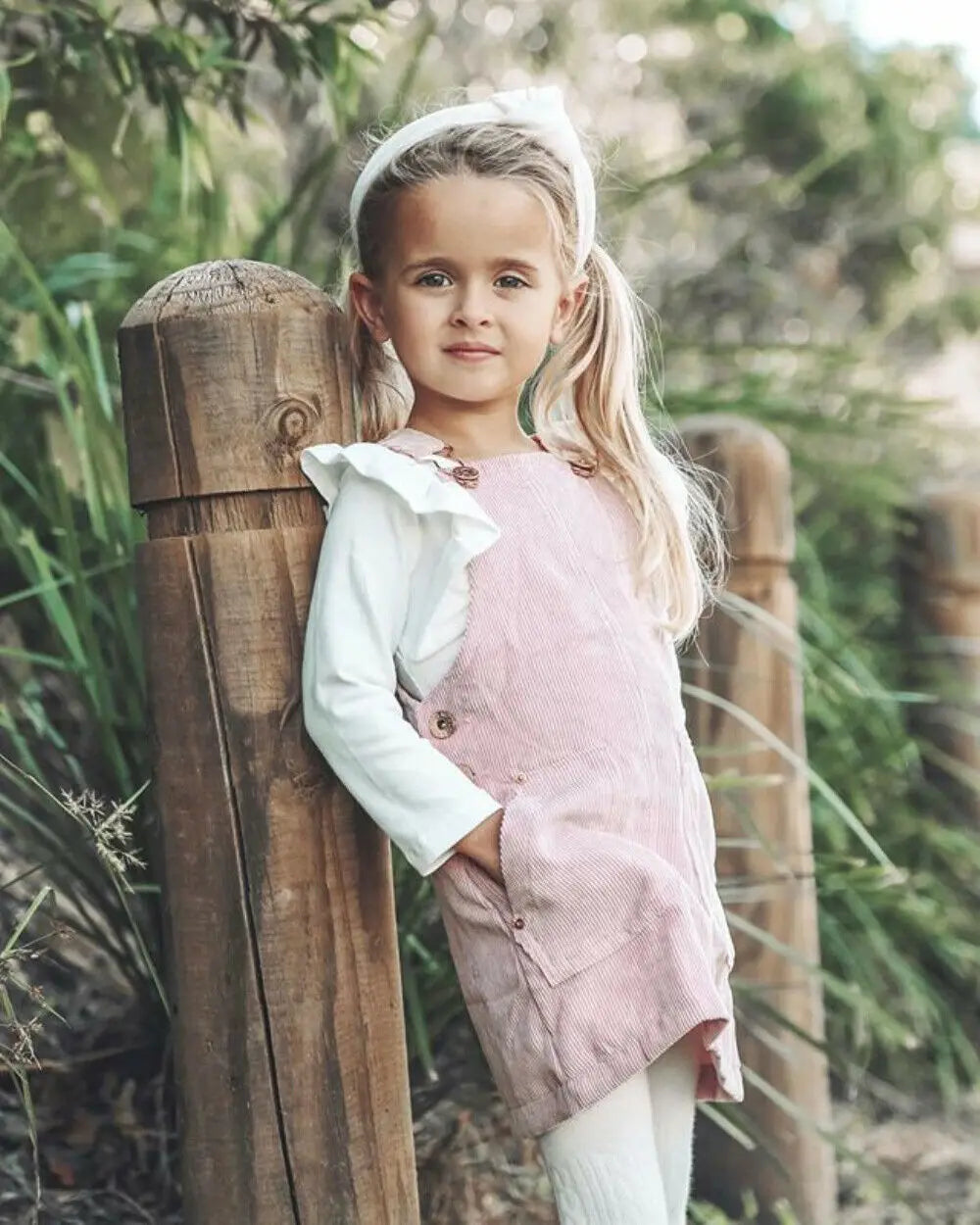 Baby Summer Clothing 0-5T Toddler Kids Baby Girl Mini Retro Dress Strap Corduroy Dress Suspenders Solid Overalls