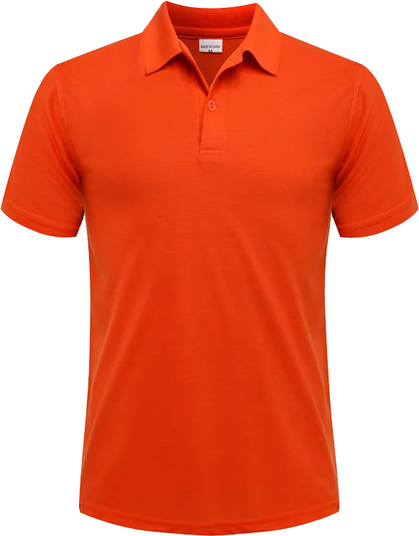 Summer Men's Breathable Lapel Short-Sleeved Polo Shirt Mass Customization Printing Embroidery Logo Casual Comfortable Shirt Top