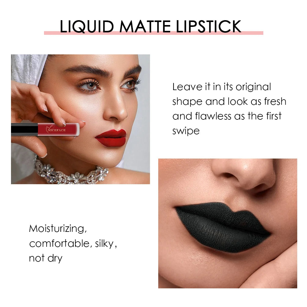 Matte Liquid Lipstick Waterproof Long Lasting