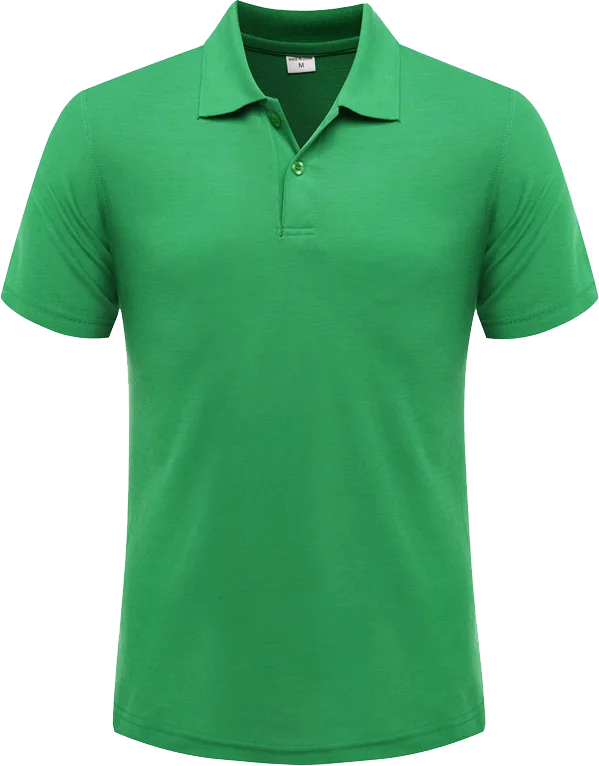 Summer Men's Breathable Lapel Short-Sleeved Polo Shirt Mass Customization Printing Embroidery Logo Casual Comfortable Shirt Top