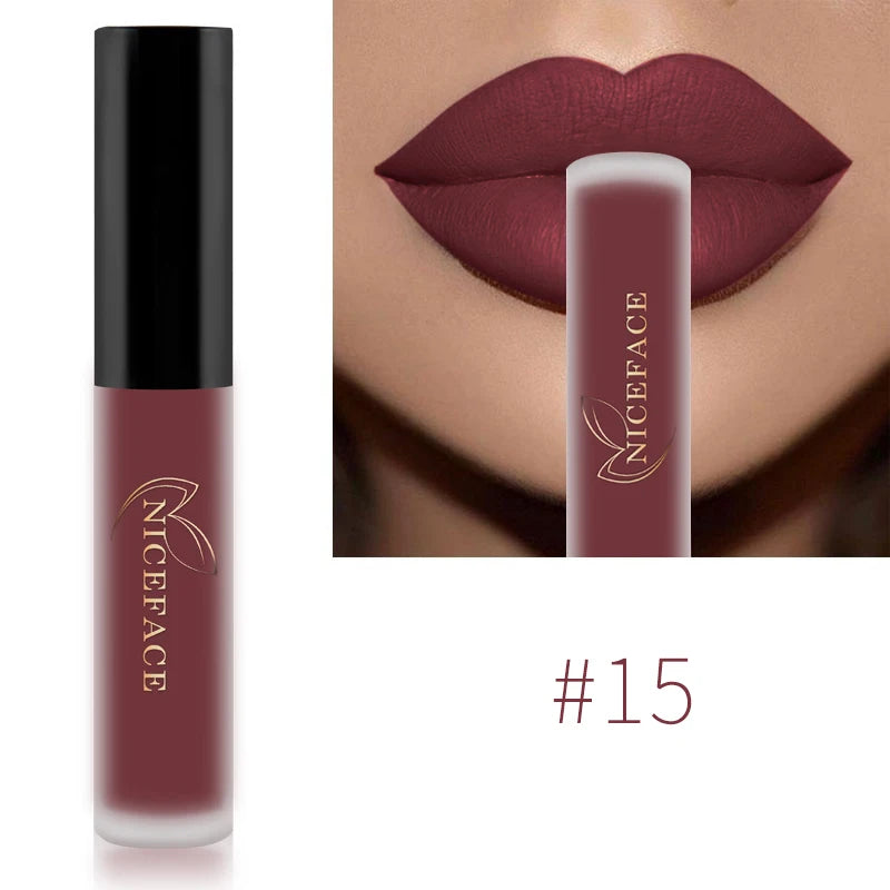 Matte Liquid Lipstick Waterproof Long Lasting