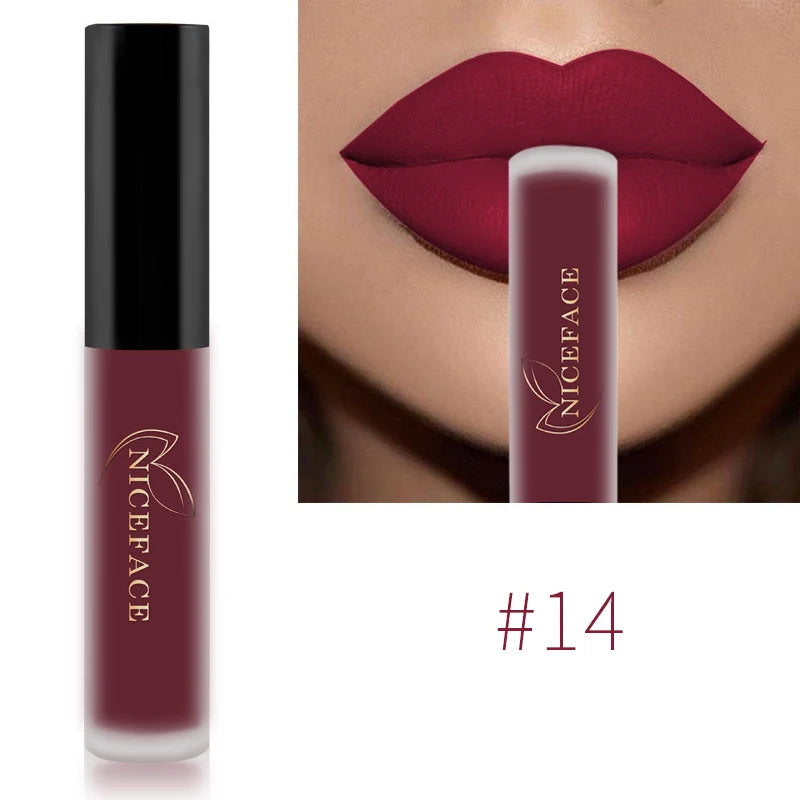 Matte Liquid Lipstick Waterproof Long Lasting
