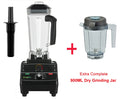 BioloMix BPA Free 2L Jar 2200W Professional Smart Timer Pre-programed Blender Mixer Juicer Food Processor Ice Smoothies Crusher