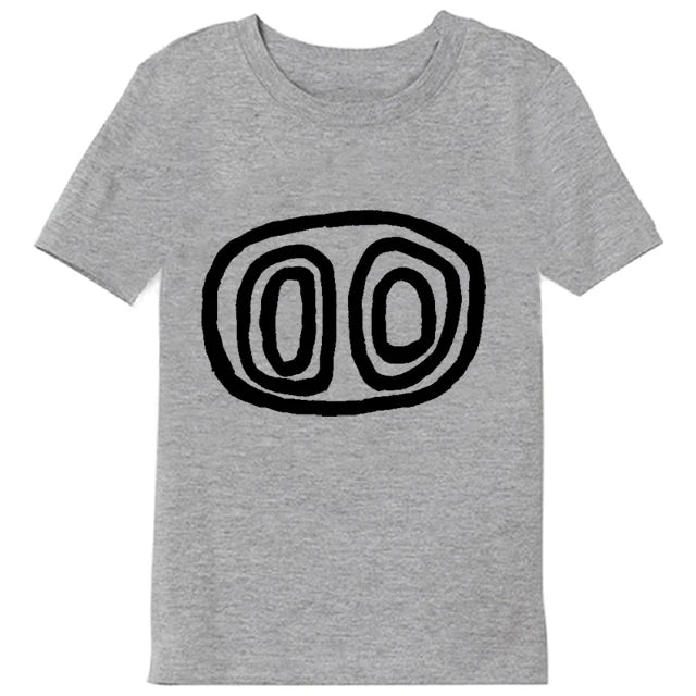 Children's Cotton T-Shirt Skull Print 2-10Y 2024