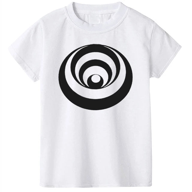 Children's Cotton Skull Print T-shirt 2-10Y