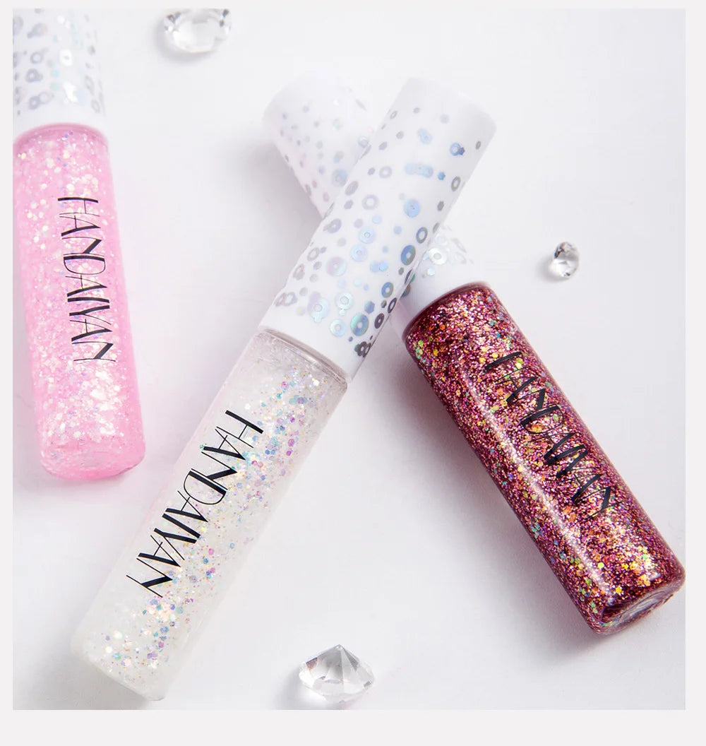 New 12 Colors Diamond Glitter Liquid Eyeliner Durable Waterproof Makeup Shimmer And Shine Eye Pencil Makeup Beauty Tools