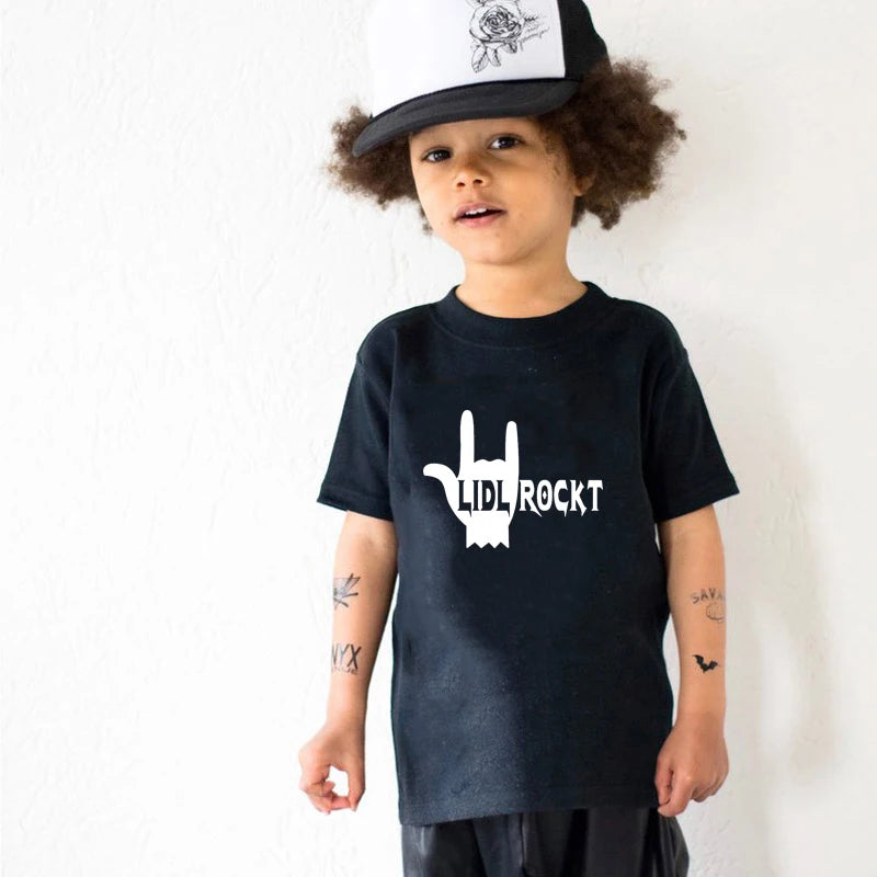 Children's Cotton T-Shirt Skull Print 2-10Y 2024