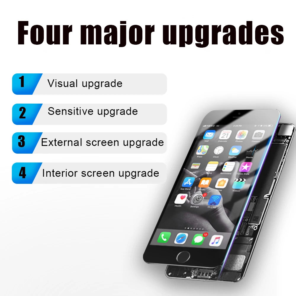 AAAA Grade For iPhone 6 6S 7 8 Plus X XR XS MAX 11 LCD Perfect 3D Touch Screen Digitizer Assembly For iPhone 12 13 PRO Display