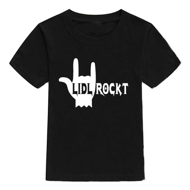 Children's Cotton T-Shirt Skull Print 2-10Y 2024
