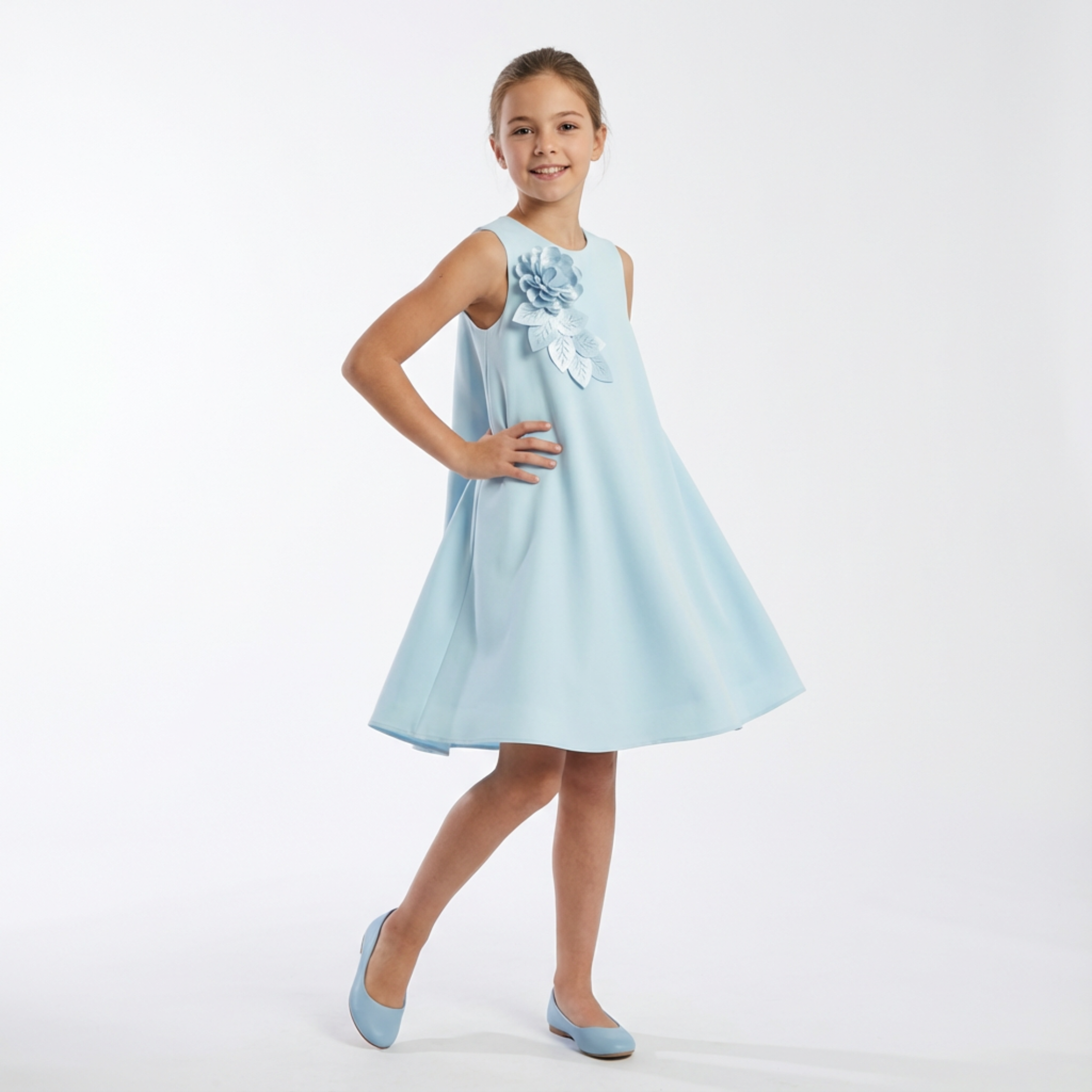 Roseleaf Elegance Dress-2