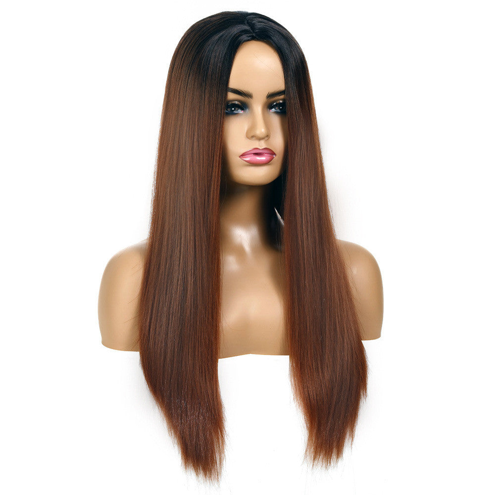 Long Straight Synthetic Hair Wig