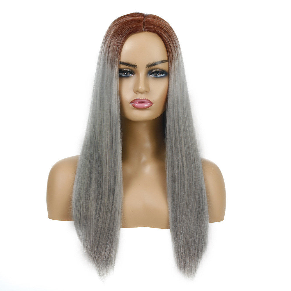Long Straight Synthetic Hair Wig