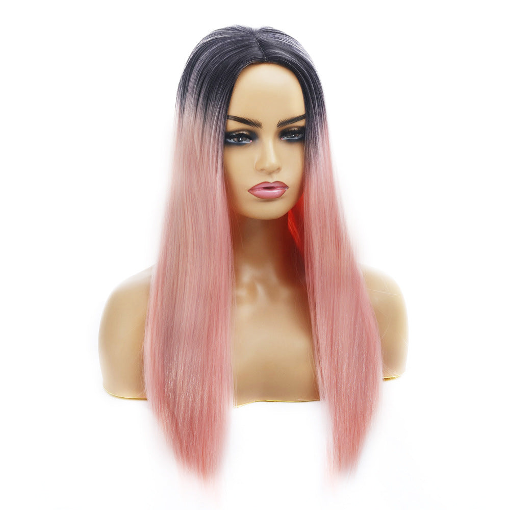 Long Straight Synthetic Hair Wig