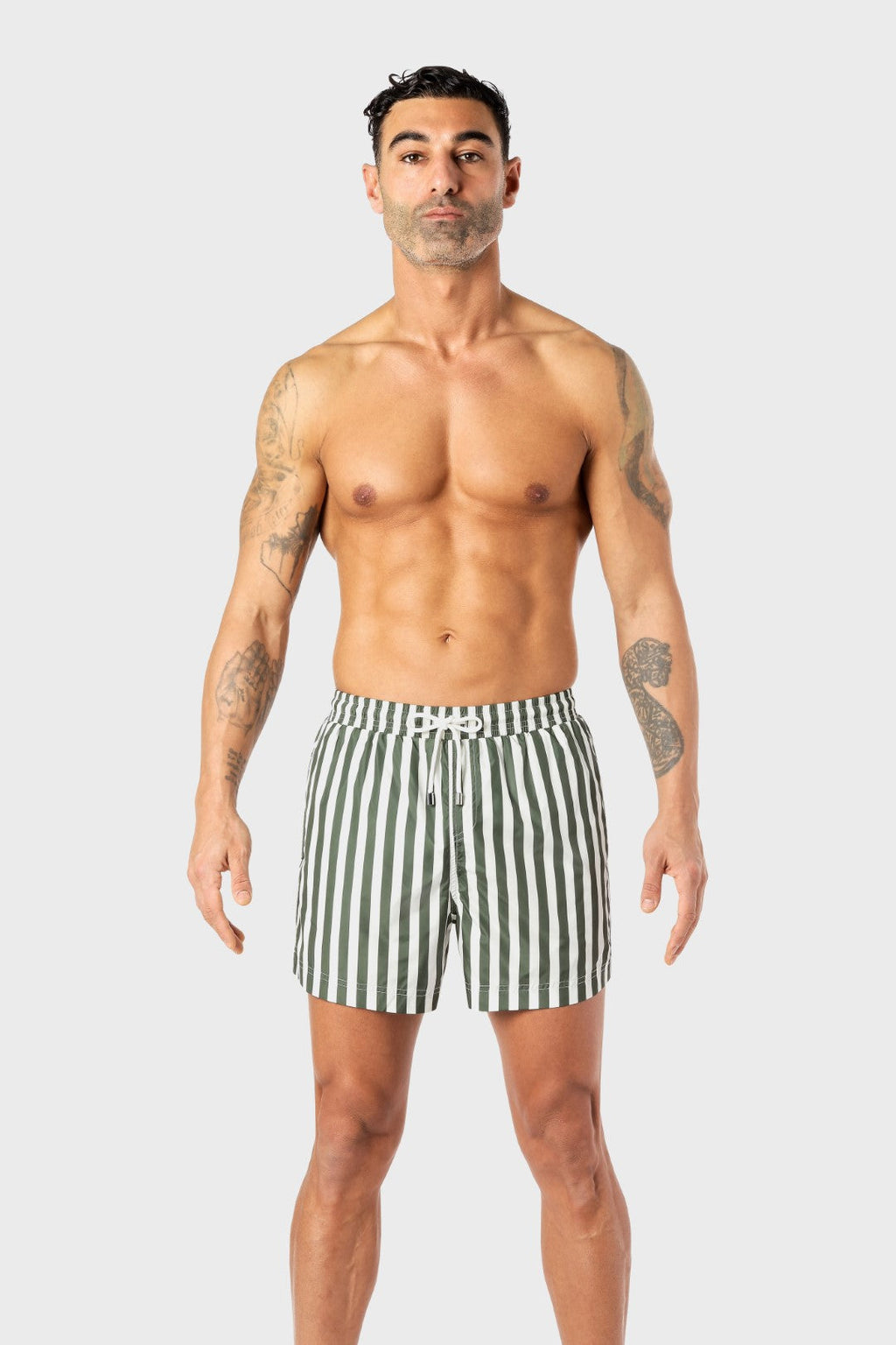 Green Striped