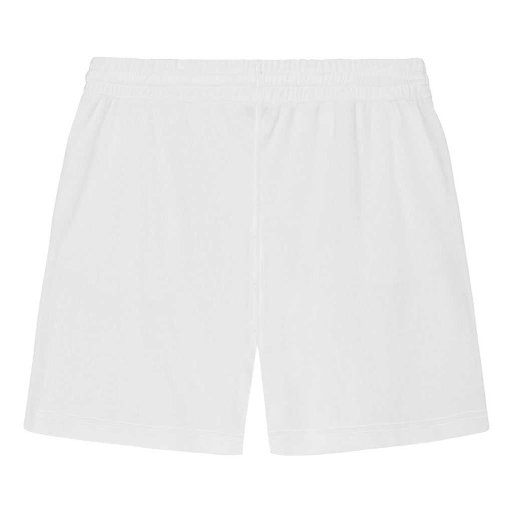 White Terry Shorts