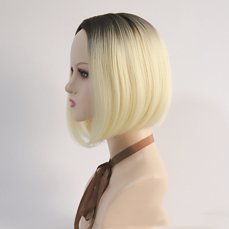 Medium Bob Gradient Women's Wig