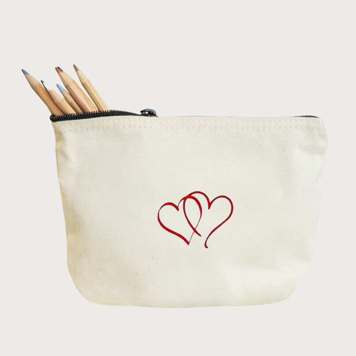 Hearts Make Up Pouch
