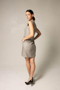 Italian Wool Boss Dress – Elegant Women’s Office Dress
