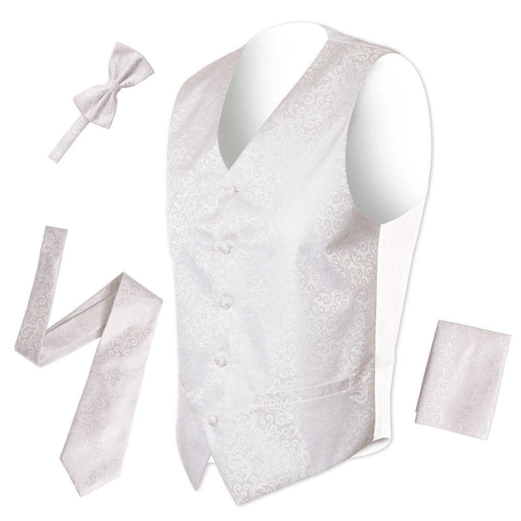 Ferrecci Mens PV50-9 Beige with Beige Back Vest Set