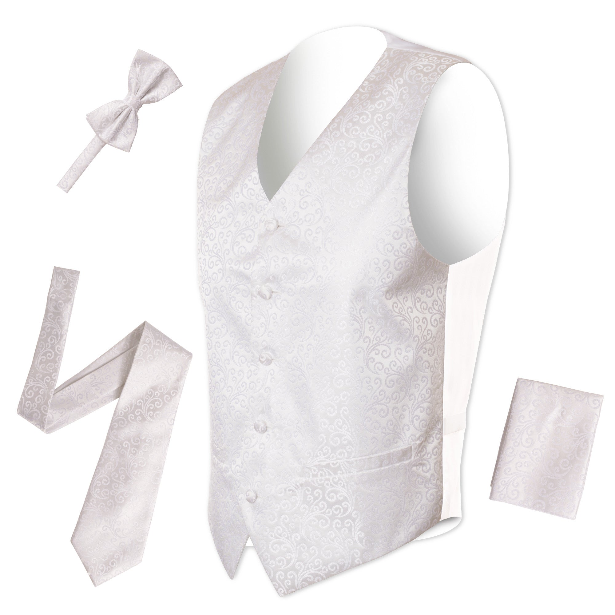 Ferrecci Mens PV50-9 Beige with Beige Back Vest Set