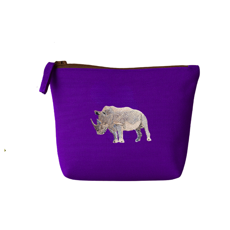Make Up Pouch - Rhino