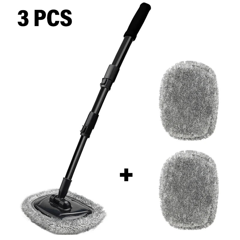 Car Wash Mop Telescoping Long Handle Brush