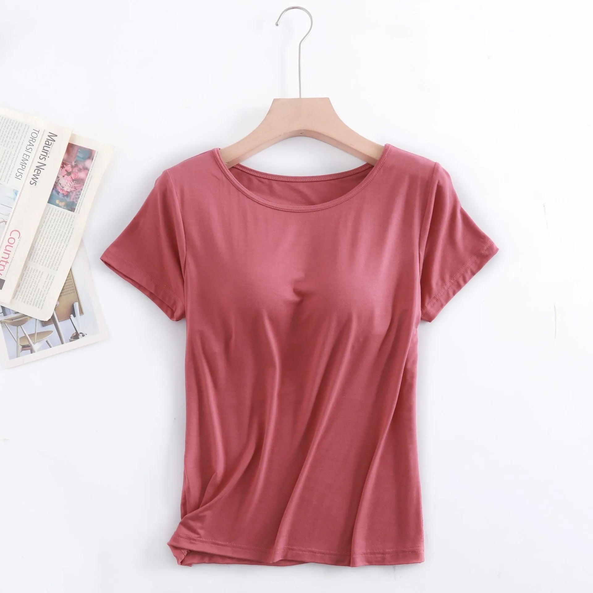Women's Summer Pajama Top Short Sleeve M-4XL