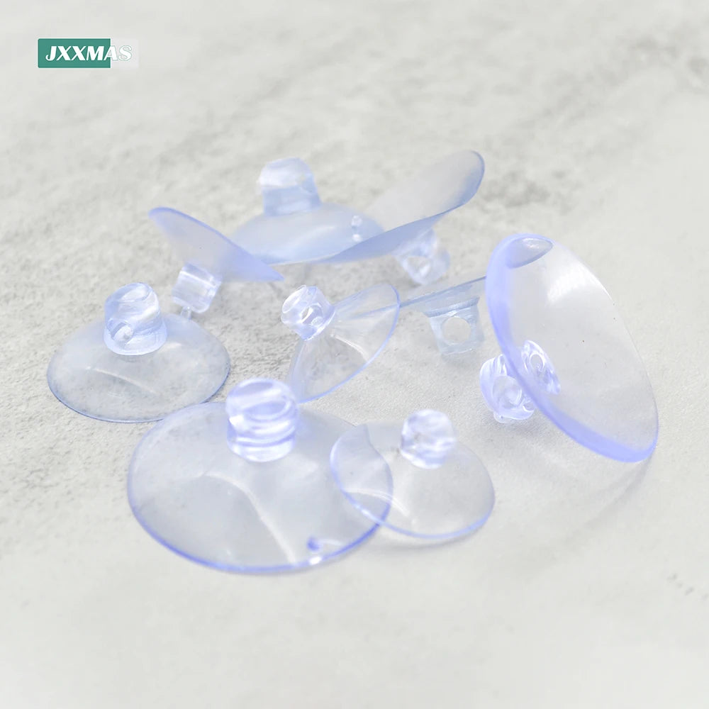 30/50/100pcs Clear Sucker Suction Cups Powerful Vacuum Suction Cup Wall Hook Kitchen Bathroom Wedding Car Glass Home Accessories