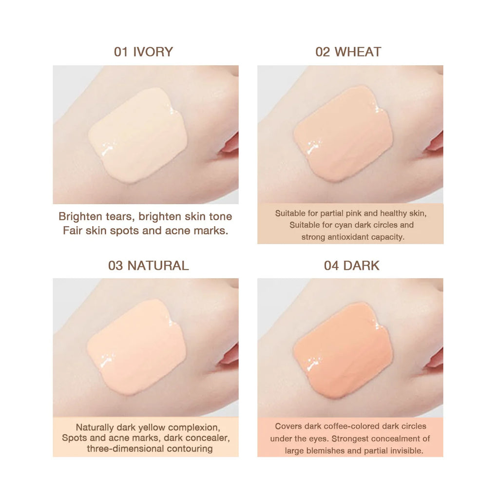 Waterproof Matte Liquid Concealer Foundation