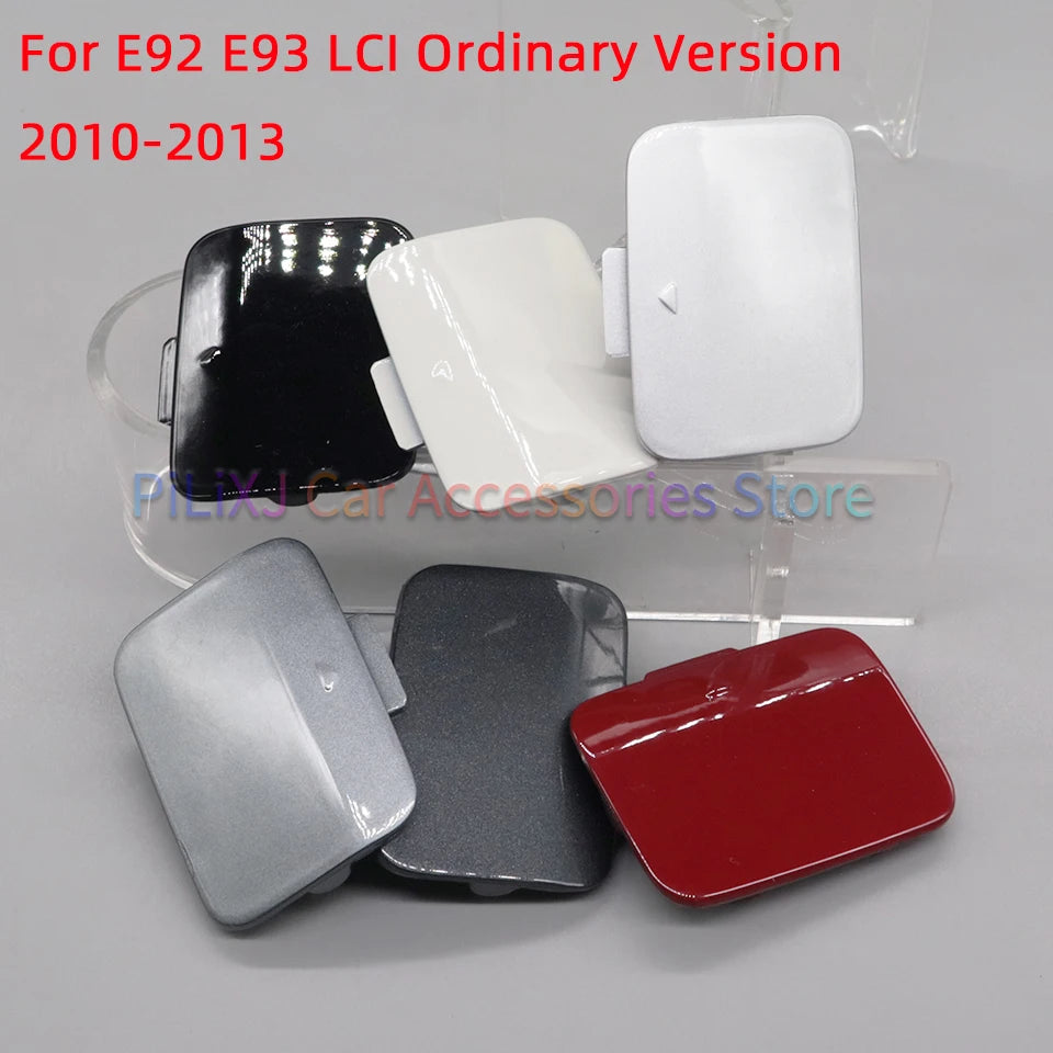 For BMW 3 E92 E93 LCI 2006-2013 M SPORT Car Rear Bumper Tow Hook Eye Cover Cap 51127893147 51127161497 51127256109