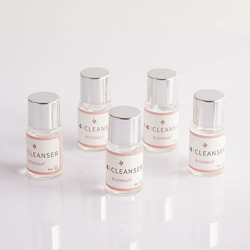 Wholesale 5 Bottles/Lot #3/4 ICONSIGN Lash Lift Lotion Lash Nutrition Lotion Cleanser Eyelash Enhancer Eye Makeup Tools