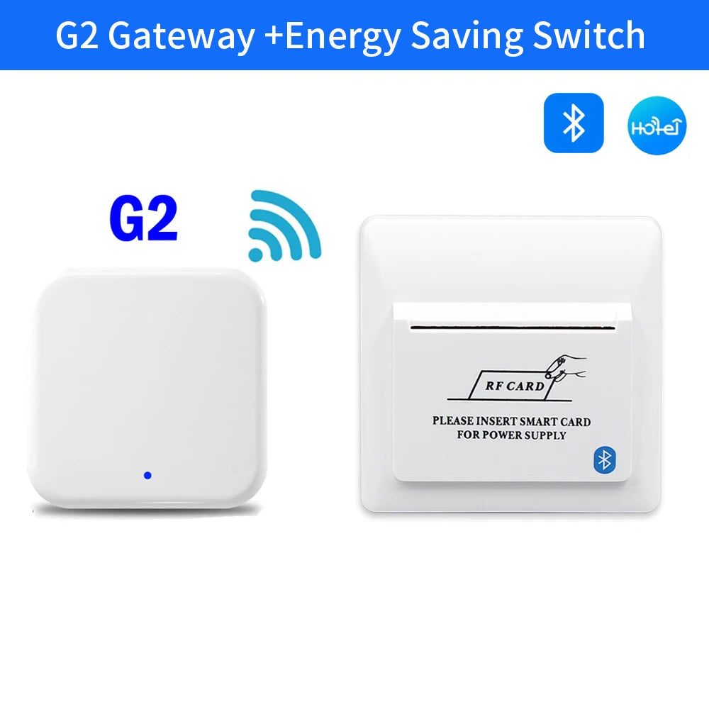 TTHotel Hotel Bluetooth Smart Energy Saving Switch 13.56mhz Card Power Saver AC 85V - 265V Room Card Insert To Take Power