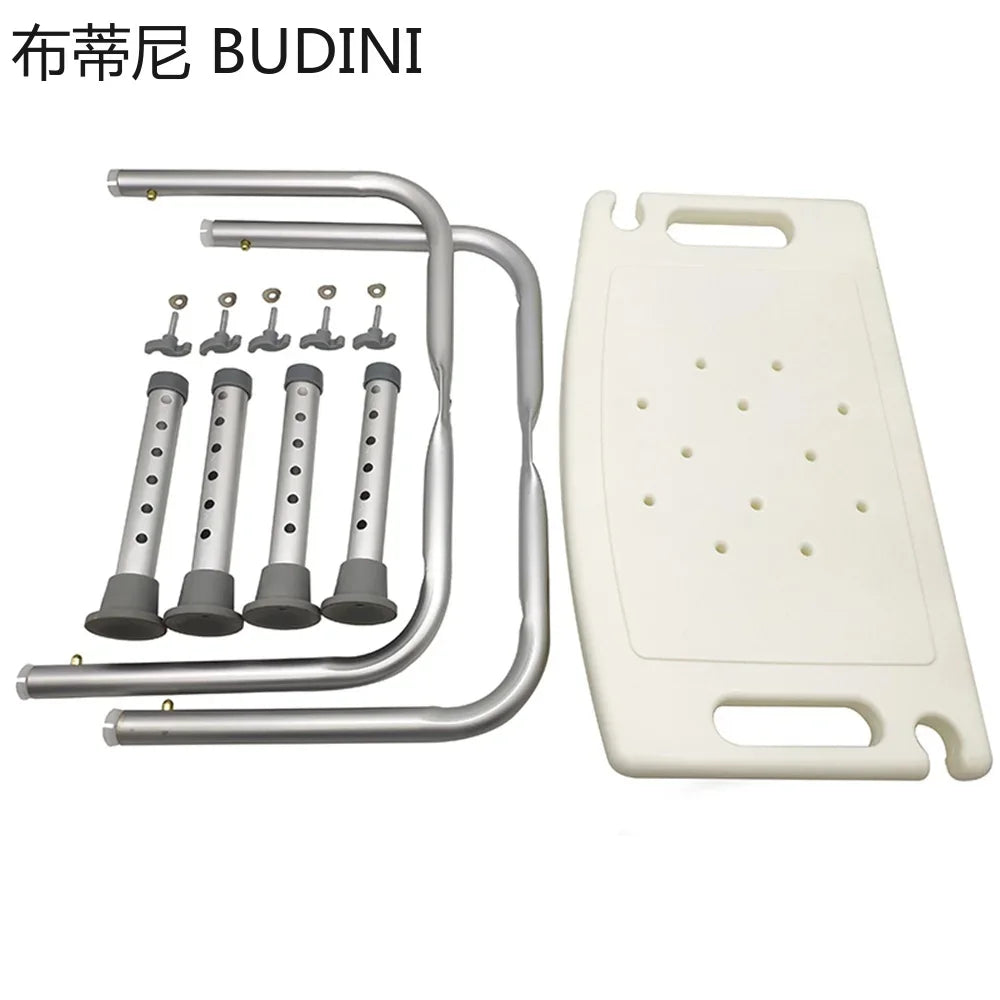 Bathroom Environment Product Non-slip Bath Chair 6 Gears Height Adjustable Elderly Bath Tub Shower Chair Bench Stool Seat Safe