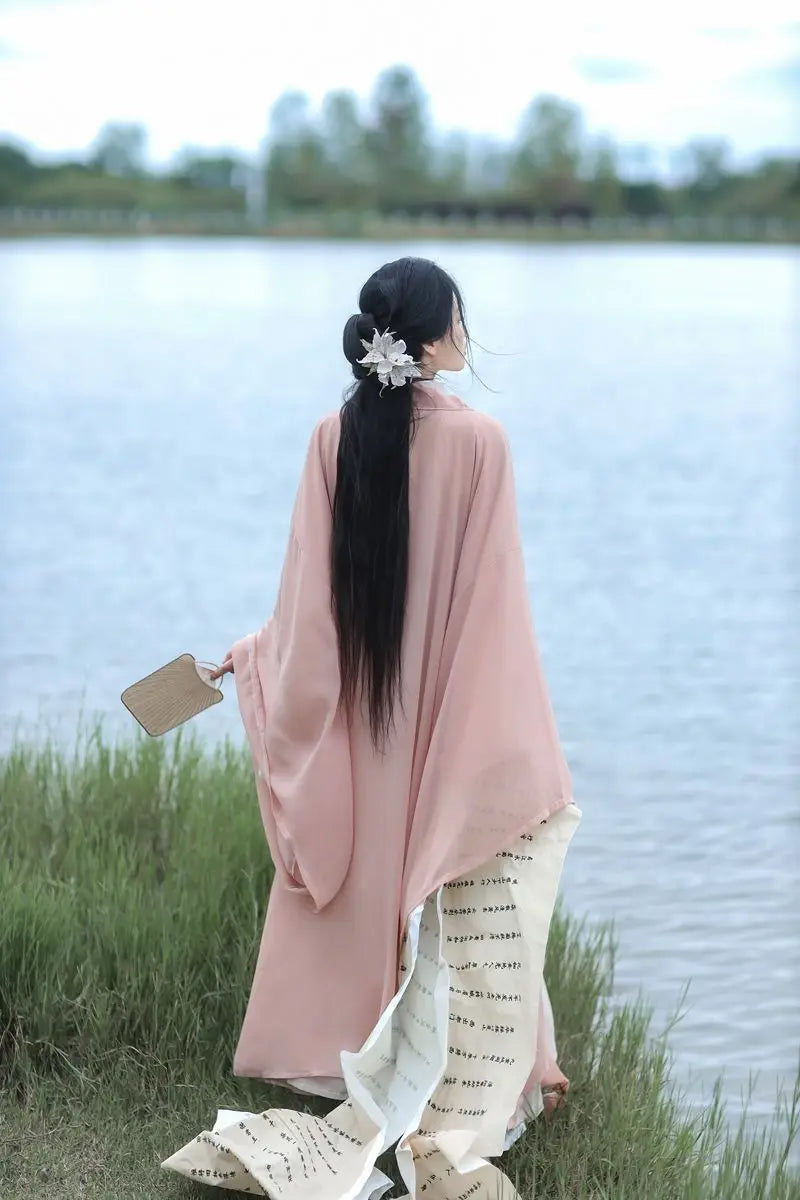 Pink Hanfu Dress Women Ancient Chinese Hanfu Female Halloween Fairy Cosplay Costume 2024 Summer Dress Hanfu Dress Plus Size 2XL