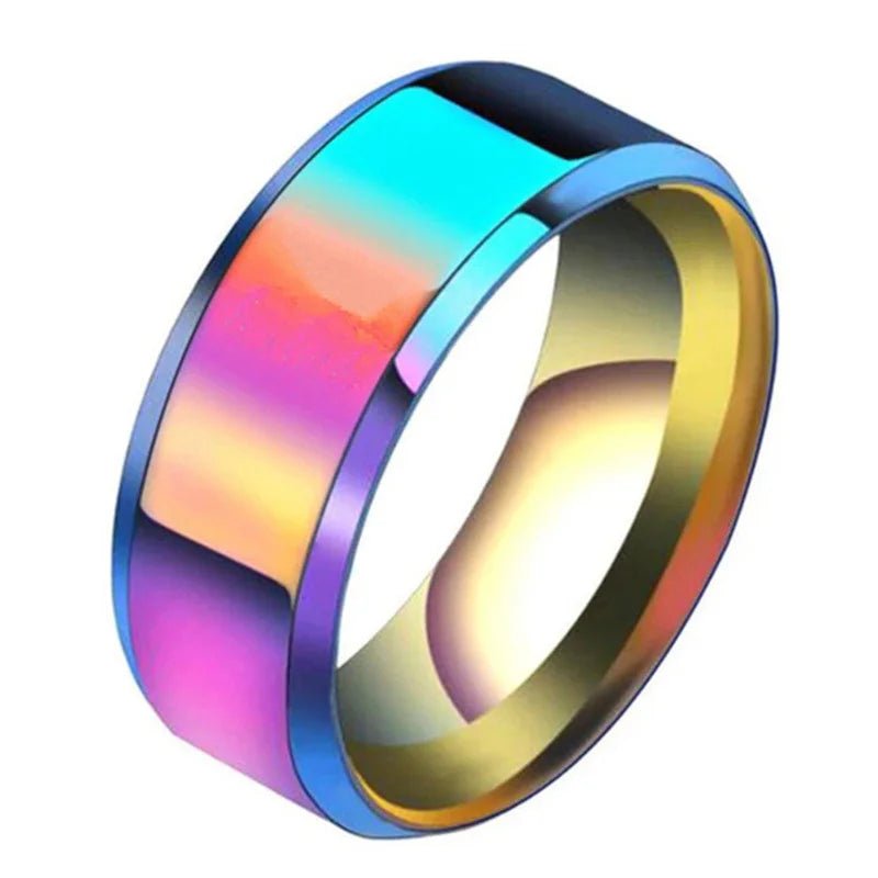 8mm Tungsten Wedding Band Ring Brushed