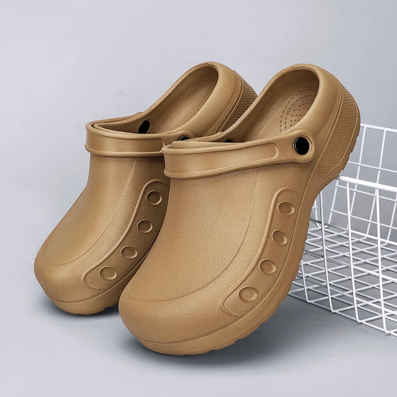 Jumpmore Kitchen Working Shoes Washing Car EVA Raining Waterproof Shoes Size 39-46