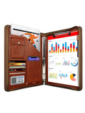Multifunctional A4 Conference Folder Business Stationery Folder Leather Contract File FoldersTravel Document Folder NEWYES 2024