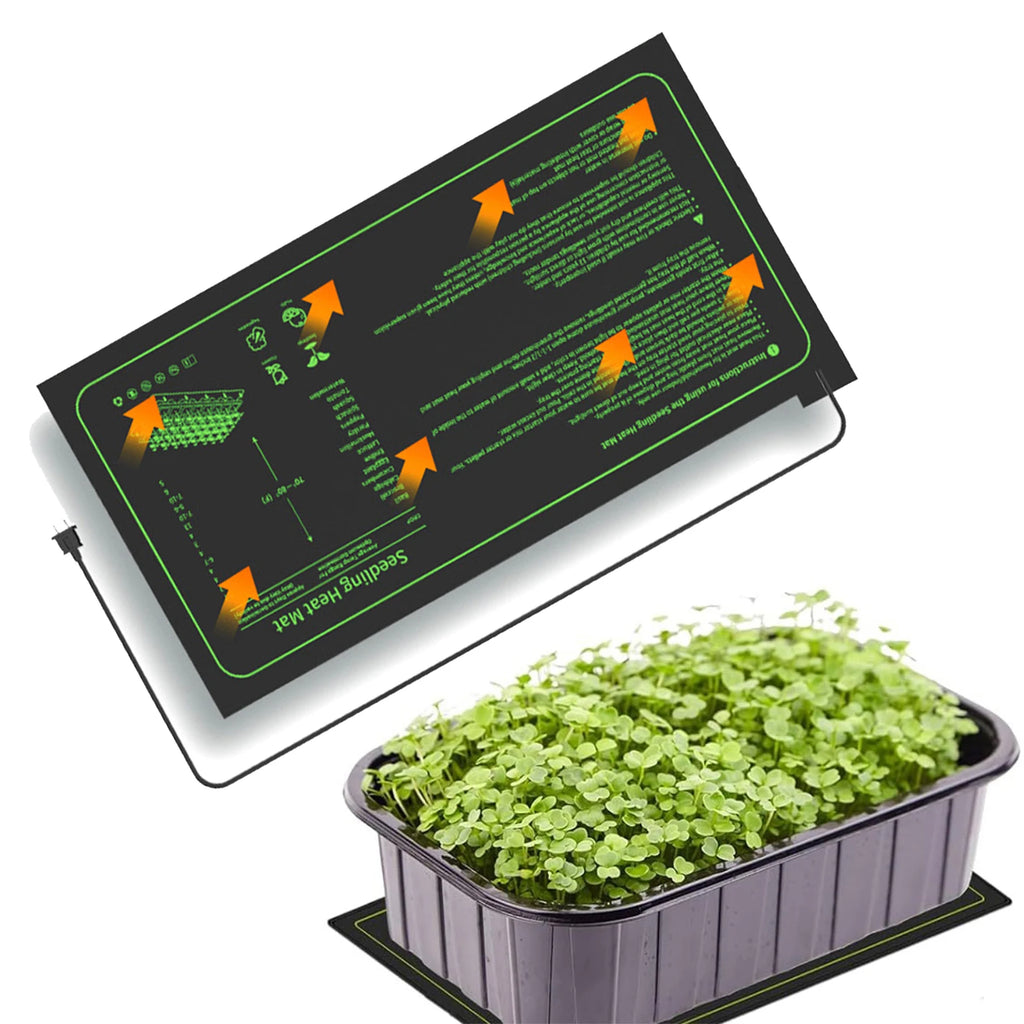 Seedling Heating Mat 20W Waterproof Plant Seed Germination Propagation Clone Starter Pad EU Plug Garden Supplies