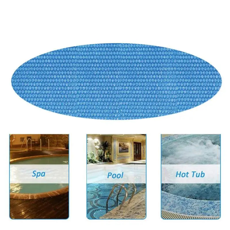 Solar Pool Cover Heat Retaining Bubble Blanket