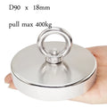 Fishing Magnets, 110lb 242lb 529lb 771lb Pull Force Super Strong Heavy Duty Rare Earth Neodymium Search Magnet For River Fishing