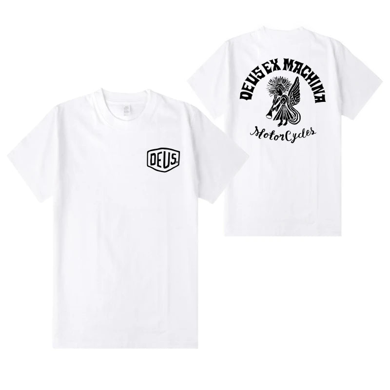 Harajuku DEUS EX MACHINA T-Shirt Oversized 2024