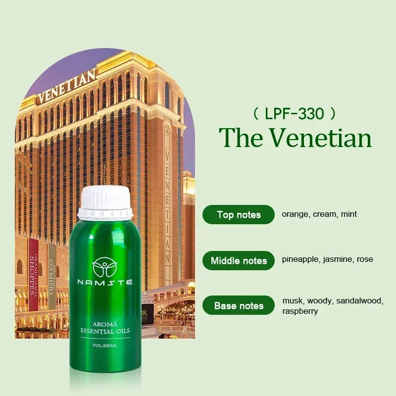 NAMSTE 500ML Hotel Essential Oil All Natural Rosewood Four Seasons Grand Lisboa Electric Aroma Diffuser Air Fresheners Regis