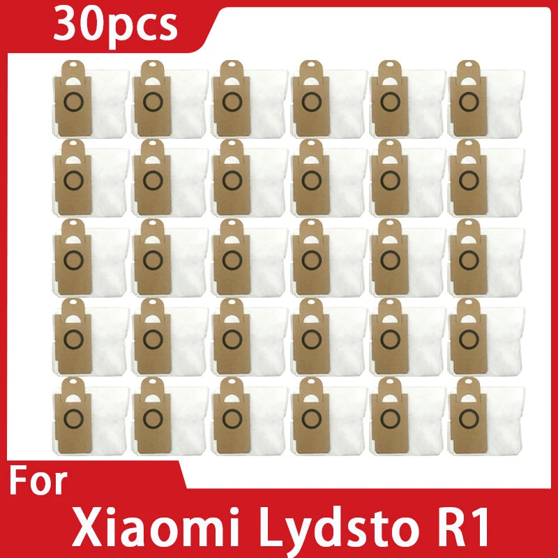For Xiaomi Lydsto R1 Dust Bag Spare Parts Lydsto Integrated Robot R1 STYTJOX Vacuum Cleaner Dirty Bags Replacement Accessories