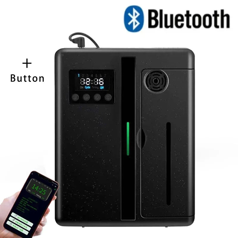Essential Oils Aroma Diffuser Auto Flavoring Scent Machine With Fan Inside For Hotel Lobby Room Fragrance Home Air Freshener