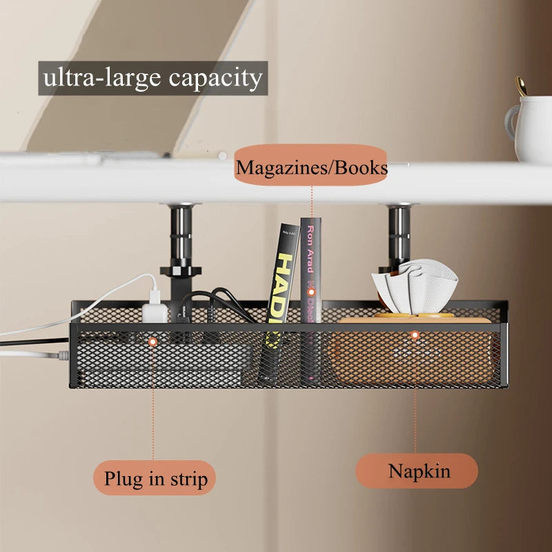 Under Desk Cable Management Tray Extendable