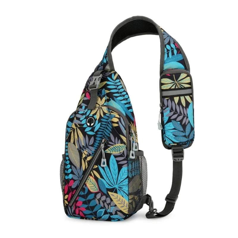 2024 Fashion Boy Shoulder Bags Water Resistance Crossbody Bag Men Multi Functional Chest Bag Travel Sports Backpacks Handbag