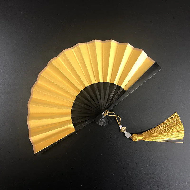 4-6 Inch Mini Folding Fan Portable DIY Painting Children'S Fan Ancient Style Held Dance Fans Party Wedding Summer Fan Accessorie
