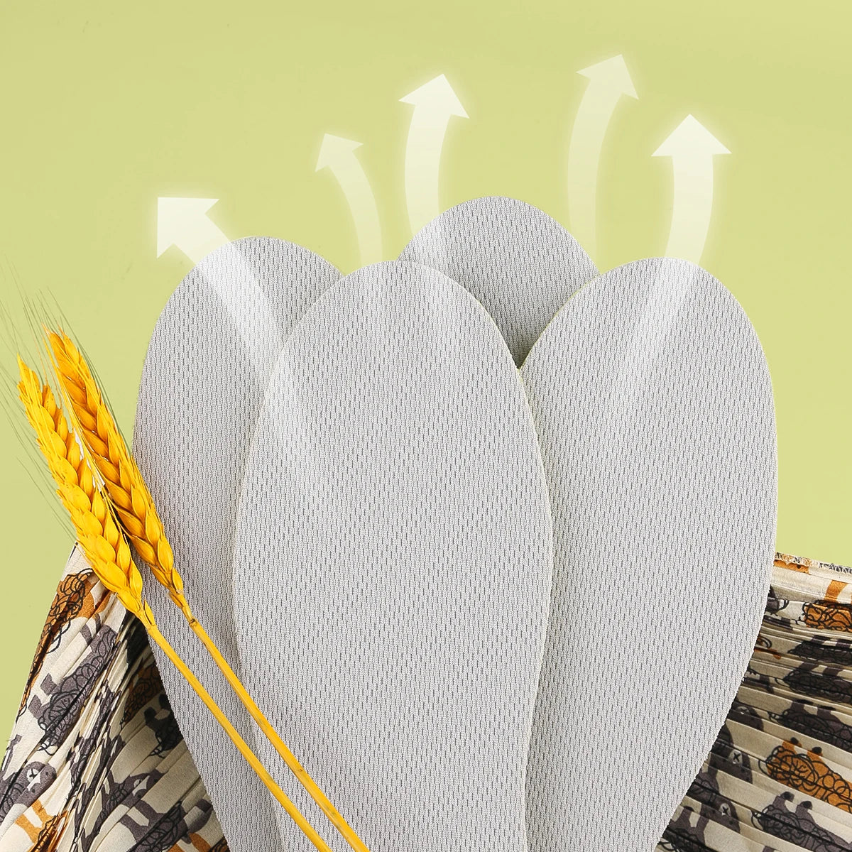 Sport Shoe Insoles Deodorant Shock Absorption