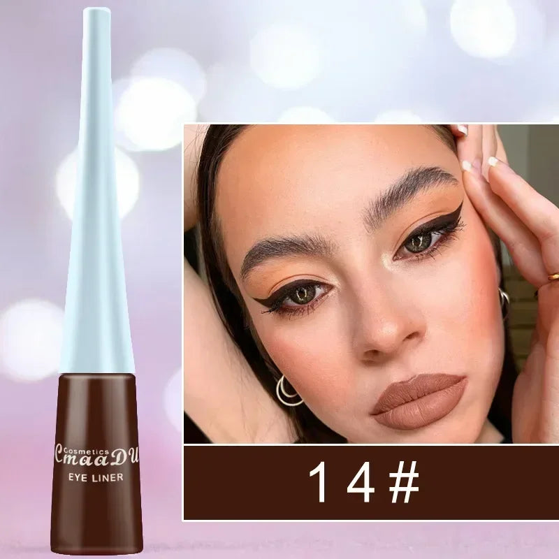 Liquid Blue Eyeliner Pencil Waterproof